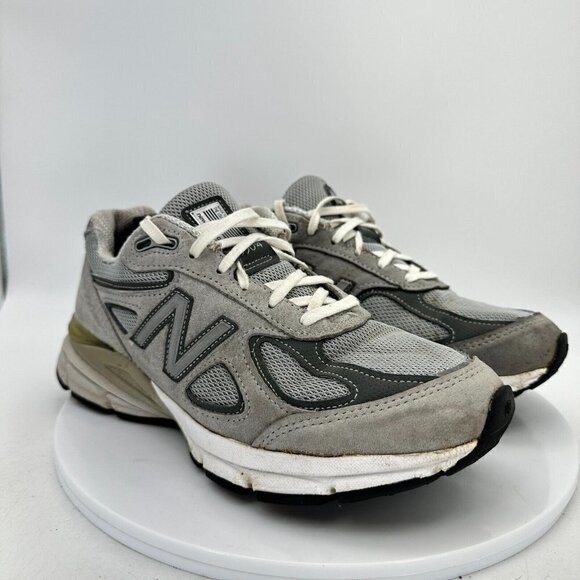 New Balance 990v4 Women Size 9D W990GL4 Gray Stone Silver  Comfort Shoes - Picture 4 of 14